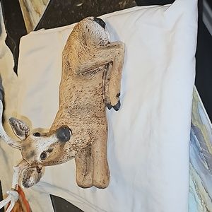 Vintage Homco 1984 Buck lying down.